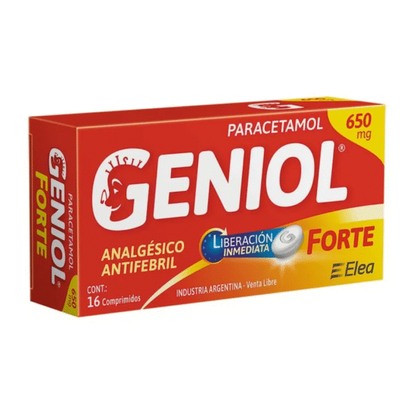 Geniol Forte Paracetamol 650 mg x 16 Comp