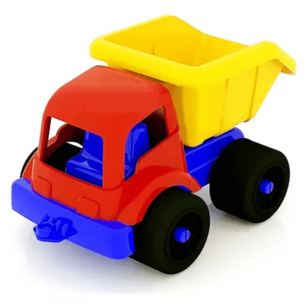 Camión volcador de juguete
