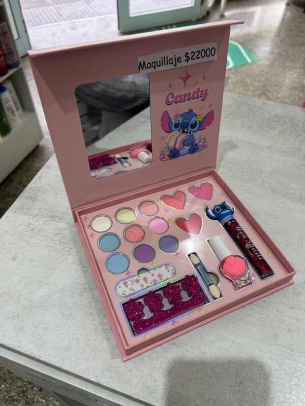 Kit de maquillaje infantil de Stitch